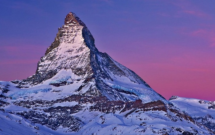 Đi du lịch châu Âu nên đi những nước nào - Đỉnh Matterhorn