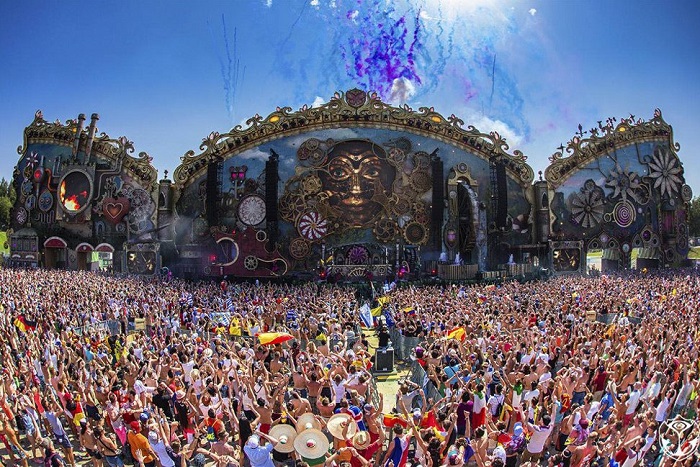 Lễ hội châu Âu -Lễ hội Tomorrowland ở Bỉ