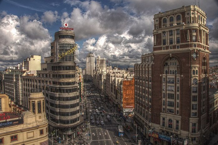 Du lịch Châu Âu tháng 1 - Madrid trên cao
