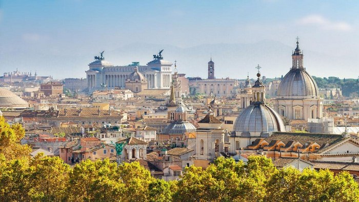 Du lịch Châu Âu tháng 8 - Rome, Italy.