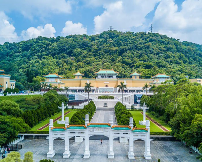 Bảo tàng Cố cung Đài Loan - Toàn cảnh diện tích rộng lớn của Bảo tàng Cố cung Quốc gia