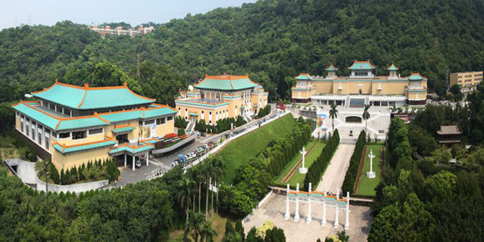 Bảo tàng Cố cung Đài Loan - Bảo tàng có vị trí tựa núi vững chắc