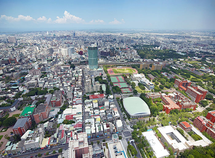 Đài Nam có gì chơi - Toàn cảnh thành phố Đài Nam từ trên cao