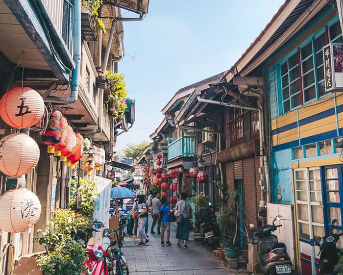Đài Nam có gì chơi - Đài Nam nổi tiếng với các con phố cổ