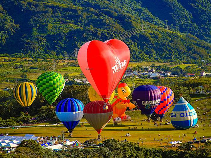 Lễ hội Đài Loan - Khinh khí cầu tại Đài Loan