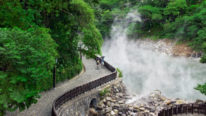 Suối nước nóng Xinbeitou luôn là điểm đến thu hút du khách
