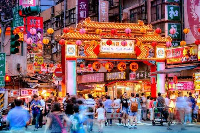 Cẩm nang du lịch đài loan - Chợ đêm ở Đài Bắc