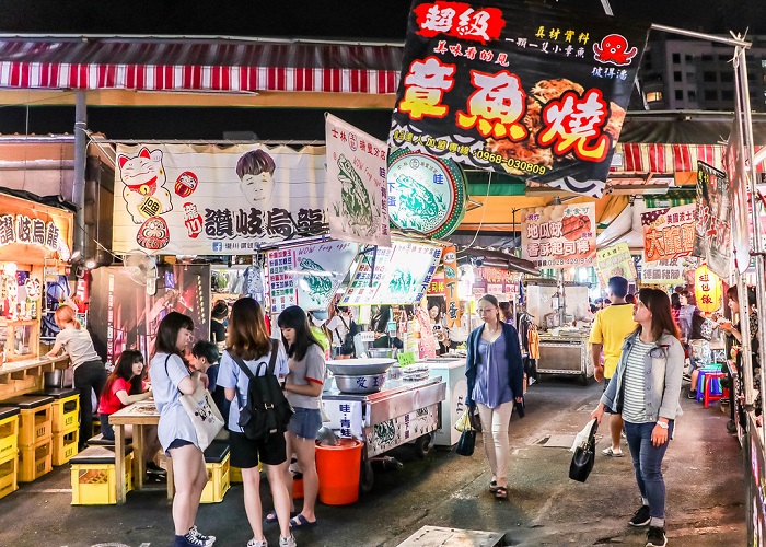 Du lịch Cao Hùng ở Chợ đêm Ruifeng