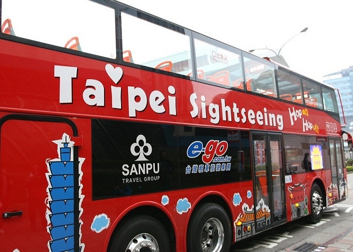 xe buýt 2 tầng Taipei