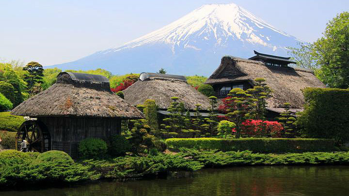 Làng cổ Oshino Hakkai - một điểm đến tuyệt đẹp của du lịch Nhật Bản