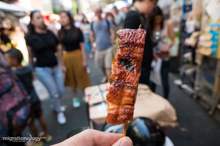 Lươn nướng là món ăn đường phố nhất định phải thử khi đi du lịch Nhật Bản