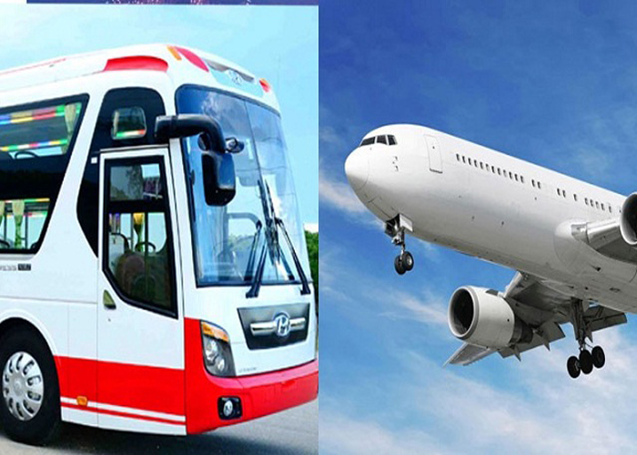 Xe khách, máy bay là phương tiện phổ biến di chuyển đến Quy Nhơn