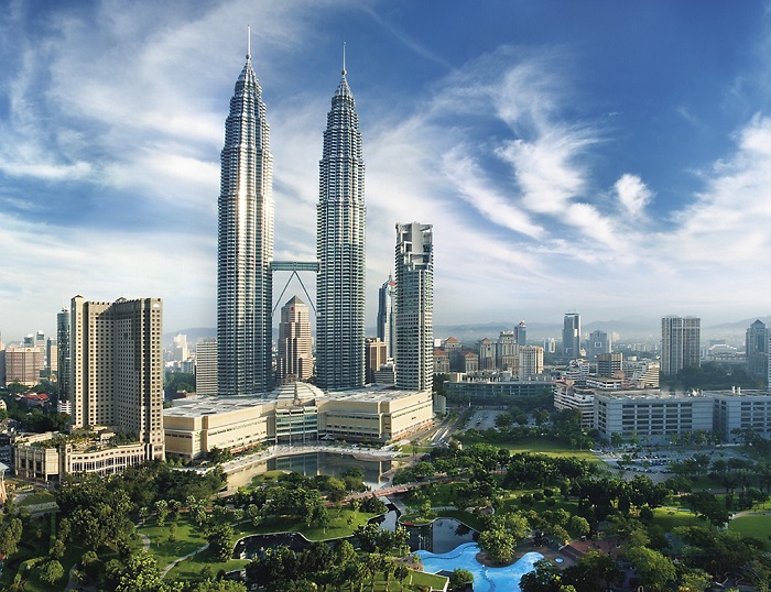 Tòa tháp đôi Petronas niềm tự hào của người dân Malaysia