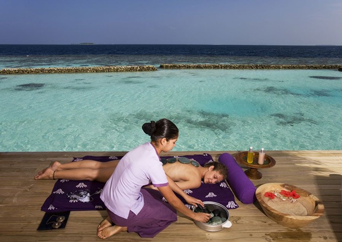 Trải nghiệm tại Maldives: Thư giãn spa trên mặt nước