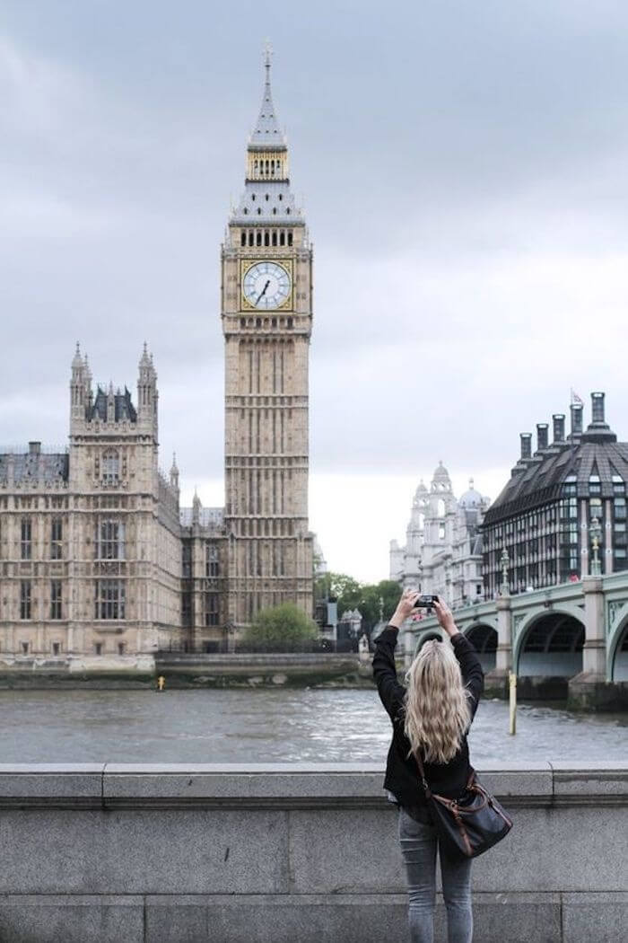 Đi tour Anh Quốc mùa nào đẹp: Tháp đồng hồ Big Ben