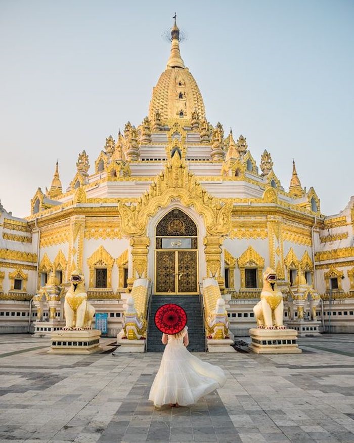 trải nghiệm ngắm bình minh trong tour Bagan khi đến Myanmar