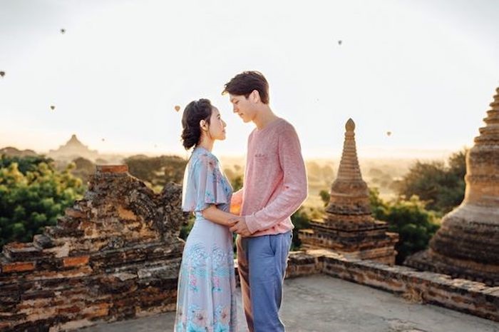 trải nghiệm ngắm bình minh trong tour Bagan thu hút các cặp đôi đang yêu