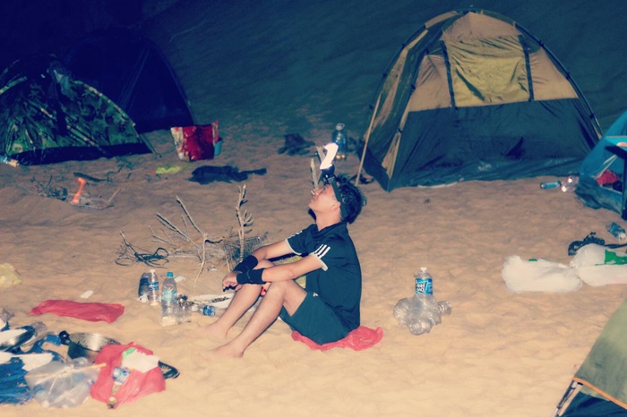 trải nghiệm trong tour Ninh Thuận nhất định không thể bỏ lỡ màn cắm trại qua đêm