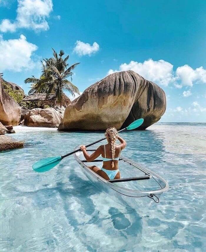 Tại sao nên đi tour Maldives? thì bạn không thể bỏ qua hoạt động chèo thuyền