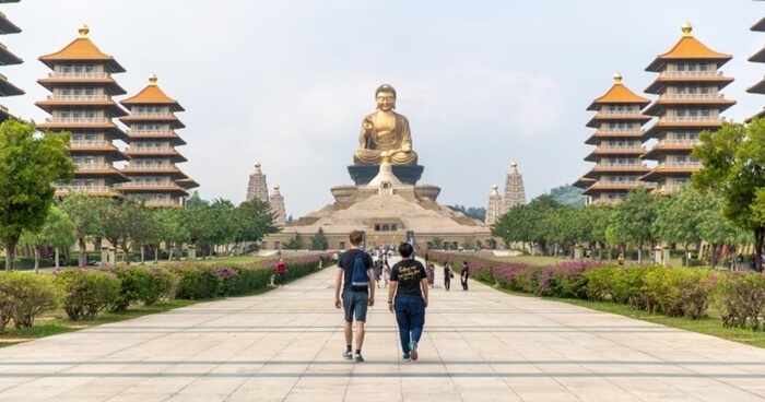 Đi tour Đài Loan 2022 nhớ ghé thăm chùa Phật Quang Tự
