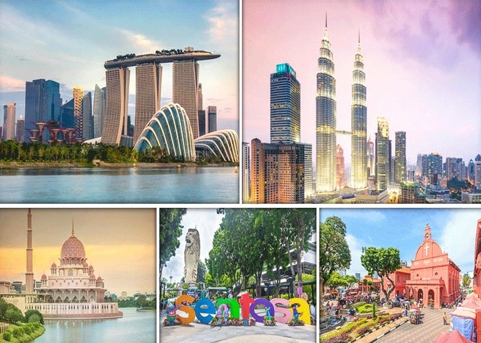 Những địa điểm nổi bật của 3 quốc gia Singapore-Indonesia -Malaysia