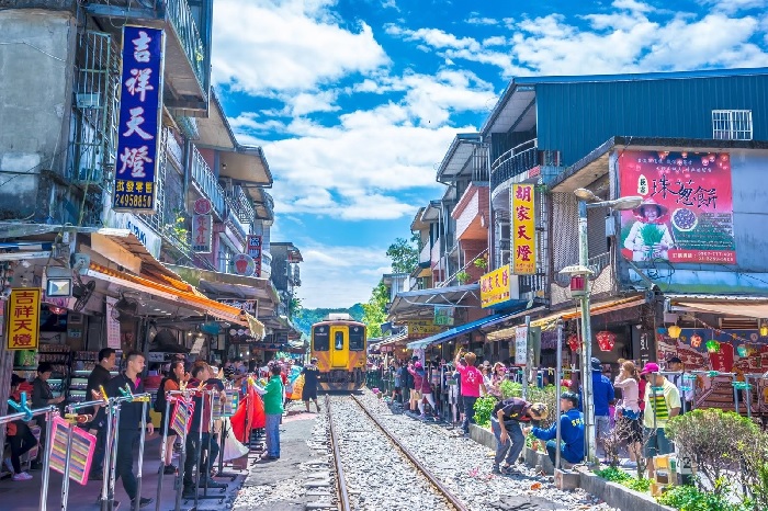 Du lịch Đài Loan - Làng cổ Thập Phần