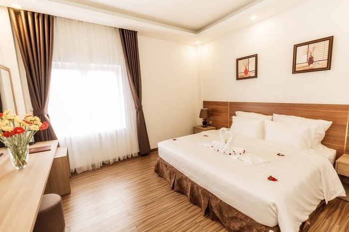Lưu trú khách sạn tiêu chuẩn trong tuyến tour Nha Trang Đà Lạt 4N4Đ