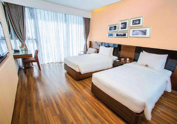 Lưu trú khách sạn tiêu chuẩn trong tuyến tour Nha Trang Đà Lạt 4N4Đ