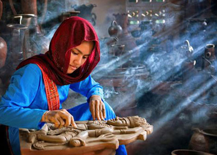 Tham quan làng gốm Bàu Trúc Ninh Thuận 