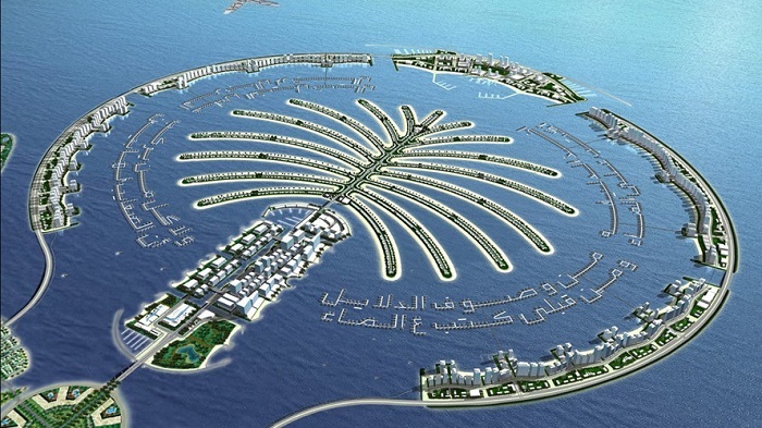 Khám phá đảo cọ nhân tạo Dubai