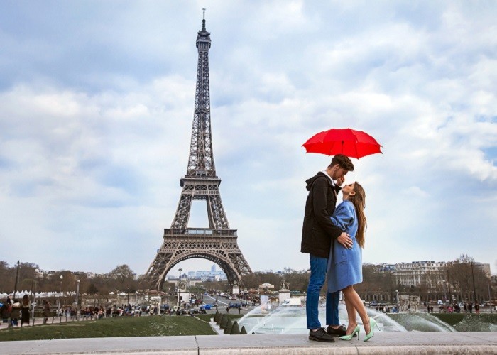 Check-in tháp Eiffel