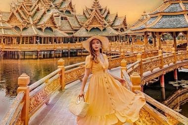 Tour du lịch Thái Lan: Hà Nội - Bangkok - Pattaya - Đảo Coral - Show Alcazar - Muang Boran - Baiyoke Sky 5N4Đ, Bay Vietjet Air chiều