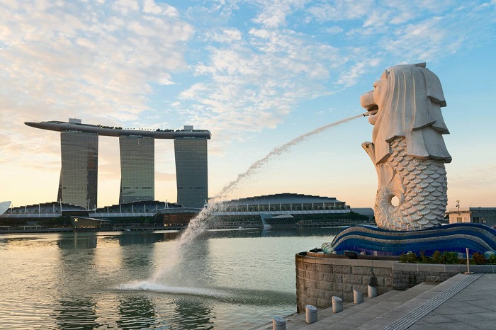Tượng sư tử biển Singapore