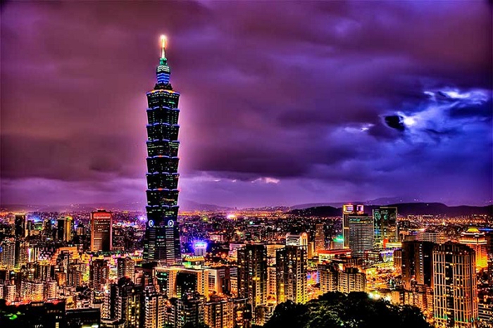 Tòa tháp Taipei 101 