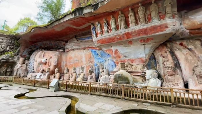 Tượng Phật Đại Túc nổi tiếng ở Trùng Khánh  