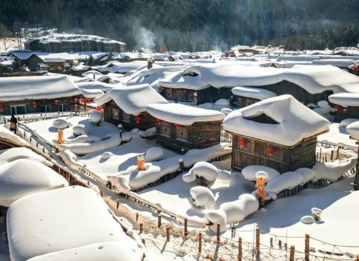 Từ tháng 12 – tháng 1 là thời gian hoàn hảo để đặt tour Cáp Nhĩ Tân