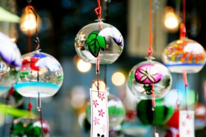 Chuông gió ở Chiba làm từ thủy tinh rất độc đáo (Nguồn: cdn.tugo.com)