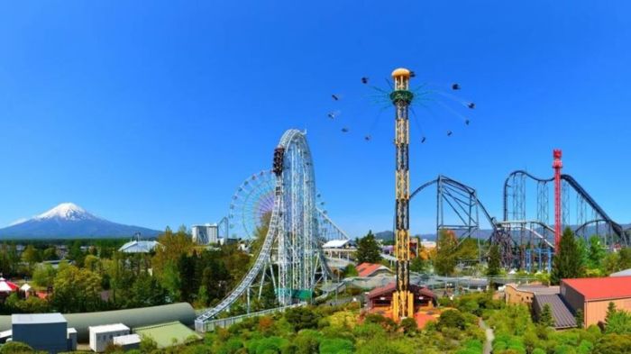 Vô vàn điều thú vị đang chờ bạn ở công viên Fuji – Q Highland (Nguồn: klook.com)