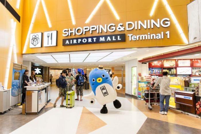 Mua hàng ở sân bay Narita sẽ được áp dụng chính sách hoàn thuế (Nguồn: unarikun.jp)