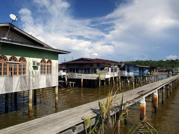 Kiến trúc độc đáo ở làng nổi Kampung Ayer