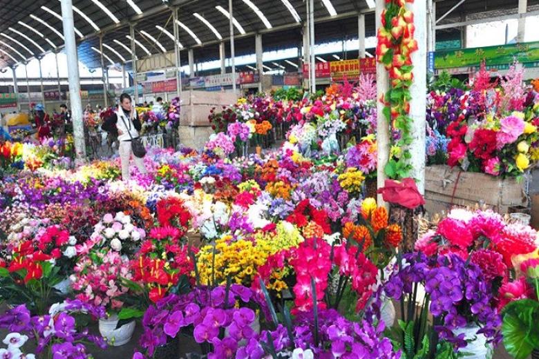 Chợ hoa Đấu Nam