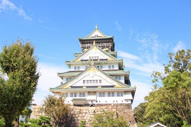Lâu đài Osaka (Chụp hình bên ngoài)