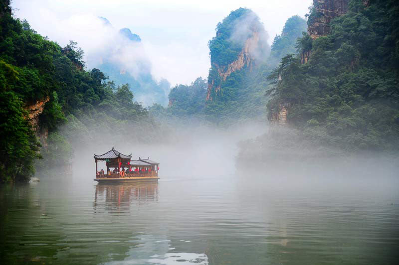 Hồ Bảo Phong - Một trong những bối cảnh trong phim Tây Du Ký