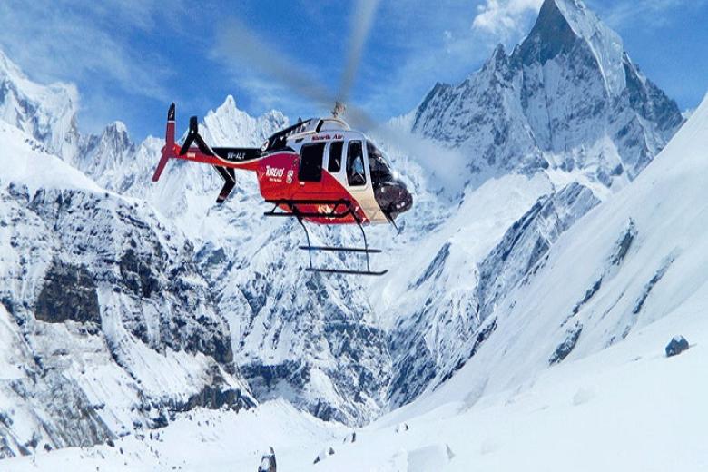 Mountain Flight Or EBC By Helicopter