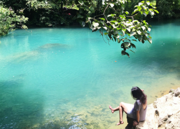 Khu du tích hang Pác Bó gây ấn tượng bởi vẻ đẹp thiên nhiên hoang sơ