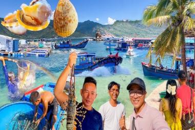 Tour Nha Trang: HCM - Bình Ba - Quốc Đảo Tôm Hùm 2N2Đ + Xe giường nằm, cano, xe điện