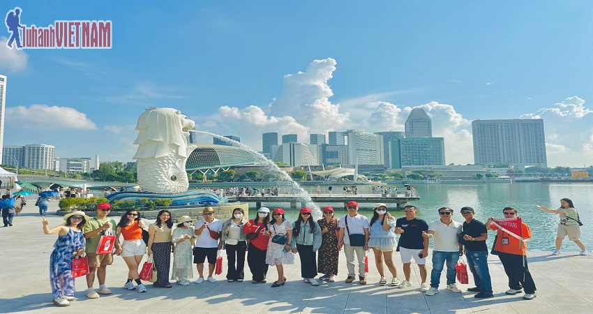 Công viên sư tử biển Merlion Park