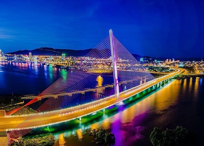 Cây cầu Trần Thị Lý nổi tiếng Đà Nẵng 