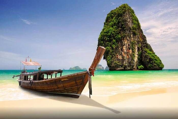 Bãi biển Railay thơ mộng không nên bỏ lỡ khi tới Thái Lan