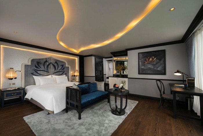 Phong cách nội thất trong phòng nghỉ được thiết kế đặc biệt - Du thuyền La Pinta 